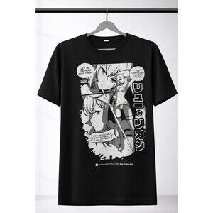 Otaku Box Shirt DanMachi Ryuu Lion Manga Anime Waifu Shirt Large New CR80 Nice